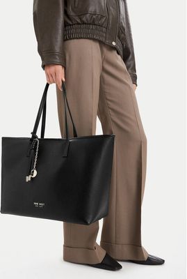 Shopper bag wakacyjna elegancka Nine West ze sklepu: eobuwie.pl w kategorii: Torby Shopper bag - zdjęcie WP-EBWP-9KUZS-09B_5907964155669