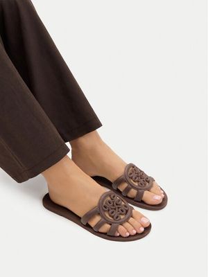 Klapki damskie na lato Nine West ze sklepu: eobuwie.pl w kategorii: Klapki damskie - zdjęcie WP-EBWP-9KUZS-09B_5907964173489