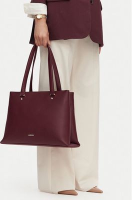 Shopper bag elegancka Lasocki ze sklepu: eobuwie.pl w kategorii: Torby Shopper bag - zdjęcie WP-EBWP-9KUZS-09B_5907964174189