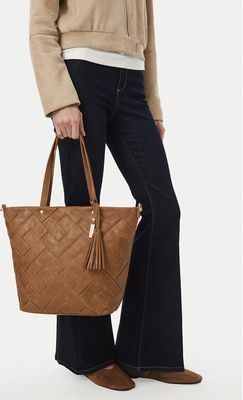 Lasocki - Shopper bag elegancka ze sklepu: eobuwie.pl w kategorii: Torby Shopper bag - zdjęcie WP-EBWP-9KUZS-09B_5907964174363