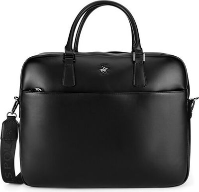 Torba na laptopa BEVERLY HILLS POLO CLUB ze sklepu: eobuwie.pl w kategorii: Torby na laptopa - zdjęcie WP-EBWP-9KUZS-09B_5907964216407