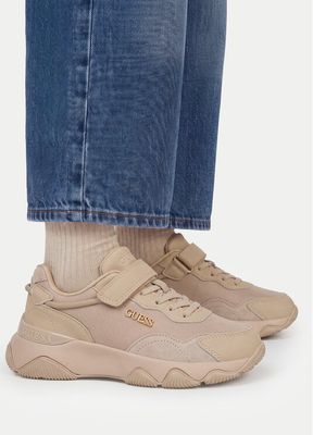 Guess - Buty sportowe dziecięce wiosenne ze sklepu: eobuwie.pl w kategorii: Buty sportowe dziecięce - zdjęcie WP-EBWP-9KUZS-09B_5907964254638