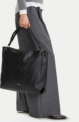 Shopper bag elegancka Lasocki ze sklepu: eobuwie.pl w kategorii: Torby Shopper bag - zdjęcie WP-EBWP-9KUZS-09B_5907964270508