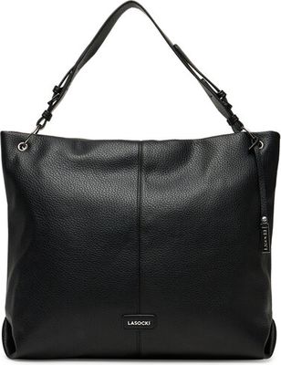 Shopper bag elegancka Lasocki ze sklepu: eobuwie.pl w kategorii: Torby Shopper bag - zdjęcie WP-EBWP-9KUZS-09B_5907964270508