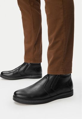 Buty zimowe męskie jesienne Lanetti ze sklepu: eobuwie.pl w kategorii: Buty zimowe męskie - zdjęcie WP-EBWP-9KUZS-09B_5907964295921