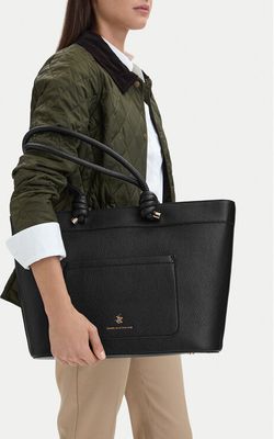 Shopper bag wakacyjna BEVERLY HILLS POLO CLUB ze sklepu: eobuwie.pl w kategorii: Torby Shopper bag - zdjęcie WP-EBWP-9KUZS-09B_5907964361619