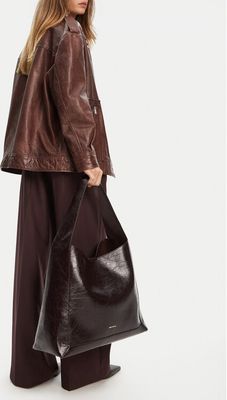 Shopper bag elegancka Gino Rossi ze sklepu: eobuwie.pl w kategorii: Torby Shopper bag - zdjęcie WP-EBWP-9KUZS-09B_5907964410027
