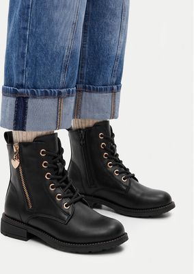 Buty zimowe dziecięce na zimę DeeZee ze sklepu: eobuwie.pl w kategorii: Buty zimowe dziecięce - zdjęcie WP-EBWP-9KUZS-09B_5907964482703