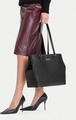 Shopper bag na wakacje Nine West ze sklepu: eobuwie.pl w kategorii: Torby Shopper bag - zdjęcie WP-EBWP-9KUZS-09B_5907964486183