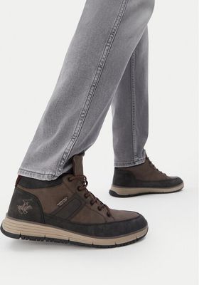 Buty zimowe męskie zimowe BEVERLY HILLS POLO CLUB ze sklepu: eobuwie.pl w kategorii: Buty zimowe męskie - zdjęcie WP-EBWP-9KUZS-09B_5907964497721
