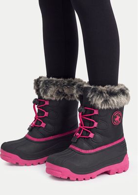 Buty zimowe dziecięce zimowe BEVERLY HILLS POLO CLUB ze sklepu: eobuwie.pl w kategorii: Buty zimowe dziecięce - zdjęcie WP-EBWP-9KUZS-09B_5907964517580