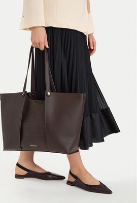 Shopper bag elegancka Gino Rossi ze sklepu: eobuwie.pl w kategorii: Torby Shopper bag - zdjęcie WP-EBWP-9KUZS-09B_5907964518129