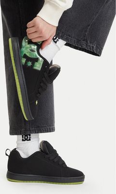 Buty sportowe damskie płaskie Dc Shoes ze sklepu: eobuwie.pl w kategorii: Buty sportowe damskie
