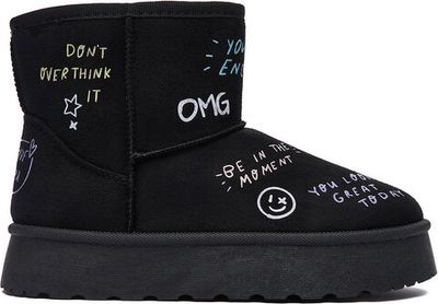 Buty zimowe dziecięce na zimę DeeZee ze sklepu: eobuwie.pl w kategorii: Buty zimowe dziecięce - zdjęcie WP-EBWP-9KUZS-09B_5907964535836