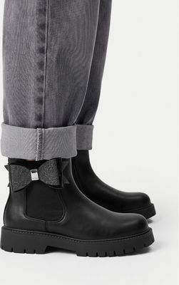 Buty zimowe dziecięce na zimę Guess ze sklepu: eobuwie.pl w kategorii: Buty zimowe dziecięce