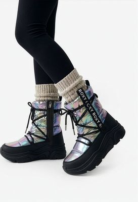 Buty zimowe dziecięce na zimę ROXY ze sklepu: eobuwie.pl w kategorii: Buty zimowe dziecięce - zdjęcie WP-EBWP-9KUZS-09B_5907964541837