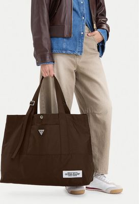 Shopper bag Guess Jeans ze sklepu: eobuwie.pl w kategorii: Torby Shopper bag