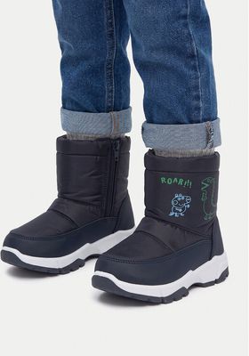 Buty zimowe dziecięce na zimę Peppa Pig ze sklepu: eobuwie.pl w kategorii: Buty zimowe dziecięce
