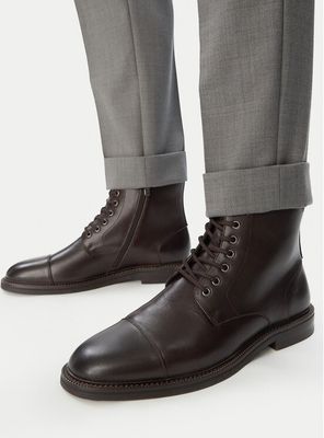 Buty zimowe męskie na zimę Gino Rossi ze sklepu: eobuwie.pl w kategorii: Buty zimowe męskie - zdjęcie WP-EBWP-9KUZS-09B_5907964588788
