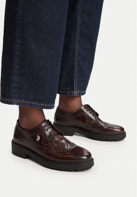 Półbuty damskie jesienne U.S Polo Assn. ze sklepu: eobuwie.pl w kategorii: Półbuty damskie