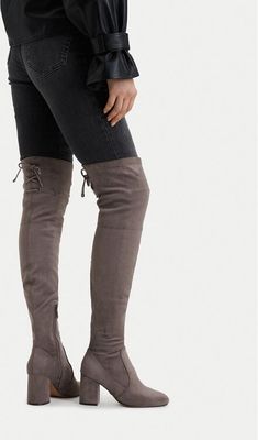 Kozaki damskie zimowe Nine West ze sklepu: eobuwie.pl w kategorii: Kozaki damskie - zdjęcie WP-EBWP-9KUZS-09B_5907964648291