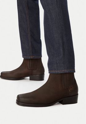 Buty zimowe męskie zimowe Guess Jeans ze sklepu: eobuwie.pl w kategorii: Buty zimowe męskie