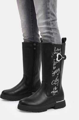 Buty zimowe dziecięce na zimę DeeZee ze sklepu: eobuwie.pl w kategorii: Buty zimowe dziecięce - zdjęcie WP-EBWP-9KUZS-09B_5907964698746