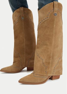 Kozaki damskie na zimę Guess Jeans ze sklepu: eobuwie.pl w kategorii: Kozaki damskie