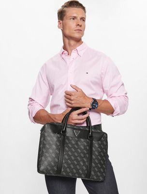 Torba na laptopa Guess ze sklepu: eobuwie.pl w kategorii: Torby na laptopa - zdjęcie WP-EBWP-9KUZS-09B_7621701037930