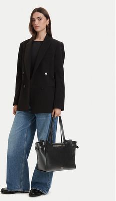 Guess - Shopper bag elegancka ze sklepu: eobuwie.pl w kategorii: Torby Shopper bag - zdjęcie WP-EBWP-9KUZS-09B_7621806189053