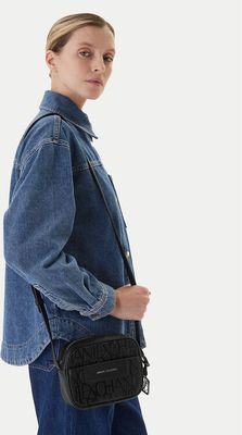 Armani Exchange - Listonoszka elegancka ze sklepu: eobuwie.pl w kategorii: Listonoszki - zdjęcie WP-EBWP-9KUZS-09B_8033994040976