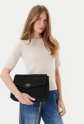 Kopertówka elegancka Twinset ze sklepu: eobuwie.pl w kategorii: Kopertówki - zdjęcie WP-EBWP-9KUZS-09B_8050160441986