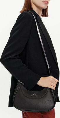 Listonoszka elegancka Armani Exchange ze sklepu: eobuwie.pl w kategorii: Listonoszki - zdjęcie WP-EBWP-9KUZS-09B_8053616915949