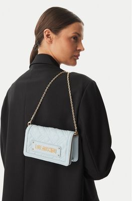 Kopertówka elegancka Love Moschino ze sklepu: eobuwie.pl w kategorii: Kopertówki - zdjęcie WP-EBWP-9KUZS-09B_8054406089567