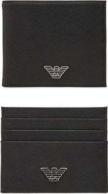 Emporio Armani - Portfel męski ze sklepu: eobuwie.pl w kategorii: Portfele męskie - zdjęcie WP-EBWP-9KUZS-09B_8054804085574