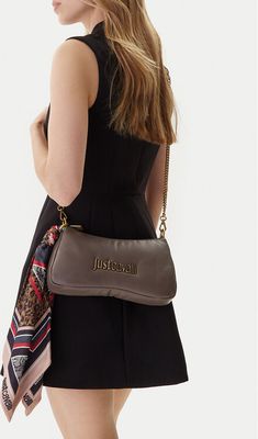 Just Cavalli - Kopertówka elegancka ze sklepu: eobuwie.pl w kategorii: Kopertówki - zdjęcie WP-EBWP-9KUZS-09B_8055054235528