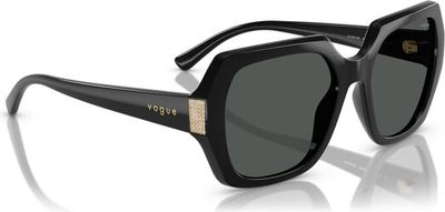 Okulary przeciwsłoneczne damskie Vogue Eyewear ze sklepu: eobuwie.pl w kategorii: Okulary przeciwsłoneczne damskie - zdjęcie WP-EBWP-9KUZS-09B_8056262233597