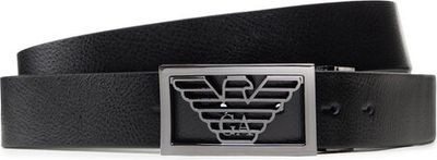 Pasek Emporio Armani ze sklepu: eobuwie.pl w kategorii: Paski męskie - zdjęcie WP-EBWP-9KUZS-09B_8057163316624