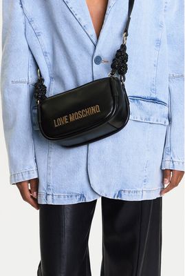 Love Moschino - Listonoszka elegancka ze sklepu: eobuwie.pl w kategorii: Listonoszki - zdjęcie WP-EBWP-9KUZS-09B_8057623346437