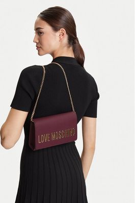 Kopertówka elegancka Love Moschino ze sklepu: eobuwie.pl w kategorii: Kopertówki - zdjęcie WP-EBWP-9KUZS-09B_8057623916852
