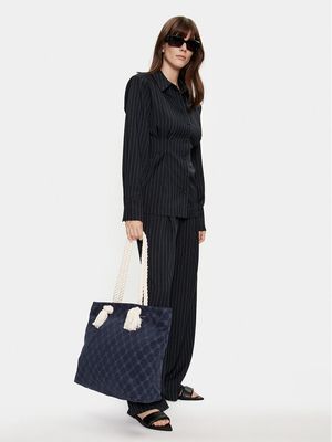 Shopper bag na wakacje Emporio Armani ze sklepu: eobuwie.pl w kategorii: Torby Shopper bag - zdjęcie WP-EBWP-9KUZS-09B_8057970736349