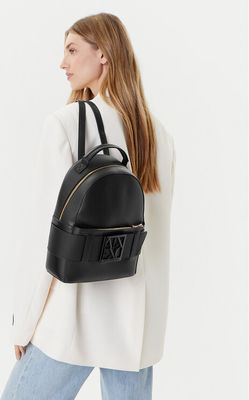 Plecak Armani Exchange ze sklepu: eobuwie.pl w kategorii: Plecaki - zdjęcie WP-EBWP-9KUZS-09B_8059659738507