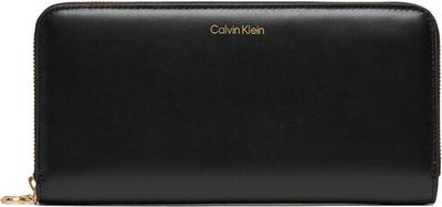 Portfel damski Calvin Klein ze sklepu: eobuwie.pl w kategorii: Portfele damskie - zdjęcie WP-EBWP-9KUZS-09B_8719849945015