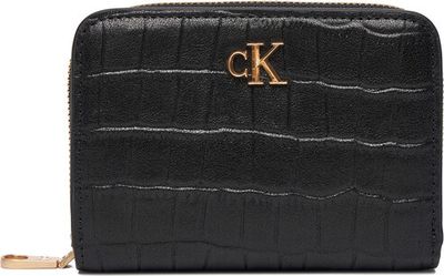 Portfel damski Calvin Klein ze sklepu: eobuwie.pl w kategorii: Portfele damskie - zdjęcie WP-EBWP-9KUZS-09B_8719849945114