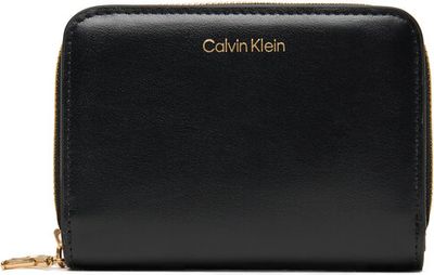 Portfel damski Calvin Klein ze sklepu: eobuwie.pl w kategorii: Portfele damskie - zdjęcie WP-EBWP-9KUZS-09B_8719849945312