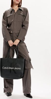 Calvin Klein Jeans - Shopper bag wakacyjna ze sklepu: eobuwie.pl w kategorii: Torby Shopper bag - zdjęcie WP-EBWP-9KUZS-09B_8719856819712