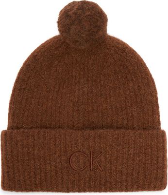 Czapka zimowa damska Calvin Klein ze sklepu: eobuwie.pl w kategorii: Czapki zimowe damskie - zdjęcie WP-EBWP-9KUZS-09B_8720639566266