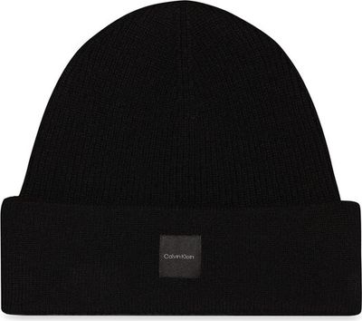 Czapka zimowa damska Calvin Klein ze sklepu: eobuwie.pl w kategorii: Czapki zimowe damskie - zdjęcie WP-EBWP-9KUZS-09B_8720639571048