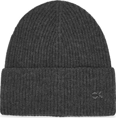Calvin Klein - Czapka zimowa damska ze sklepu: eobuwie.pl w kategorii: Czapki zimowe damskie - zdjęcie WP-EBWP-9KUZS-09B_8721107064963