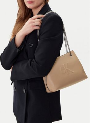 Kopertówka elegancka Calvin Klein Jeans ze sklepu: eobuwie.pl w kategorii: Kopertówki - zdjęcie WP-EBWP-9KUZS-09B_8721107863238